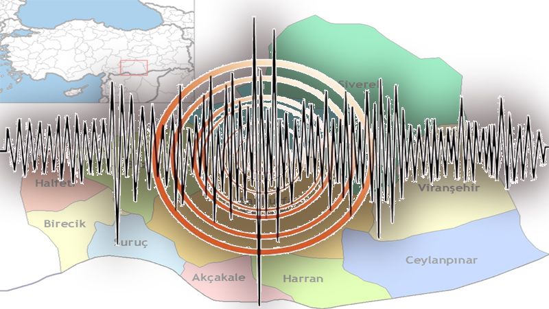 Şanlıurfa’da da hissedilen bir deprem meydana geldi