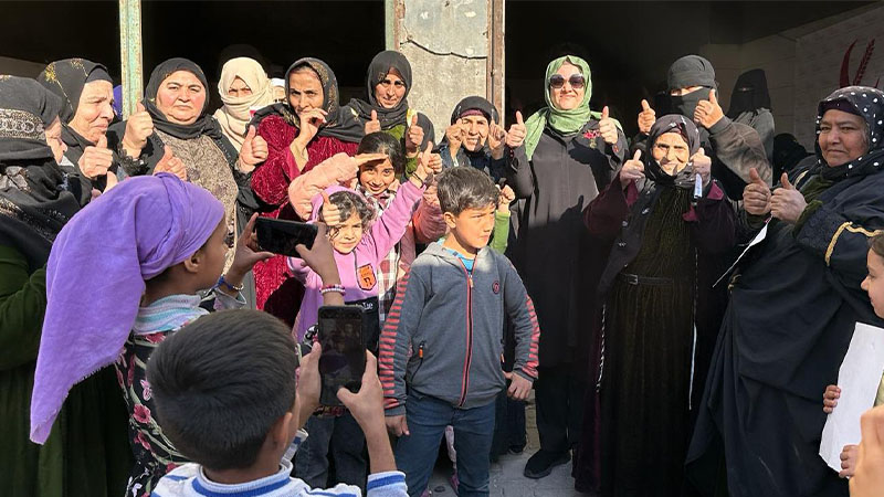 Eyyübiyeli kadınlardan Yeniden Refah Partisi’ne destek