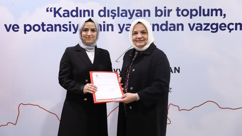 AK Parti Haliliye Kadın Kolları Başkanı belli oldu