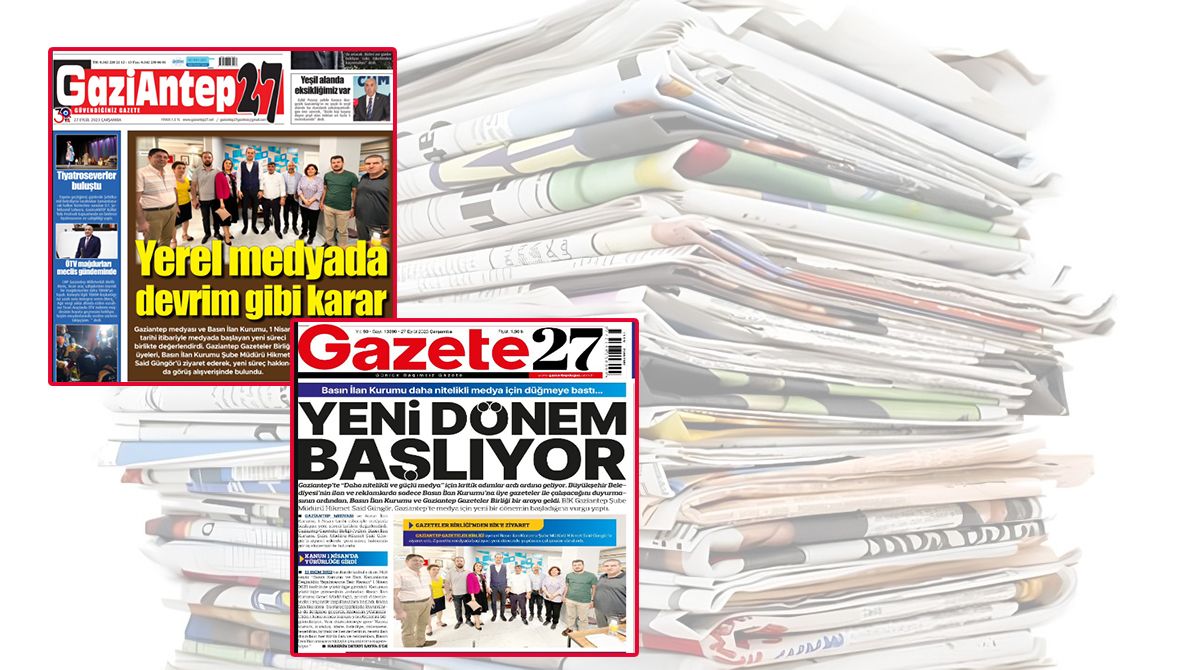 Gaziantep gazeteleri güçlerini birleştirdi