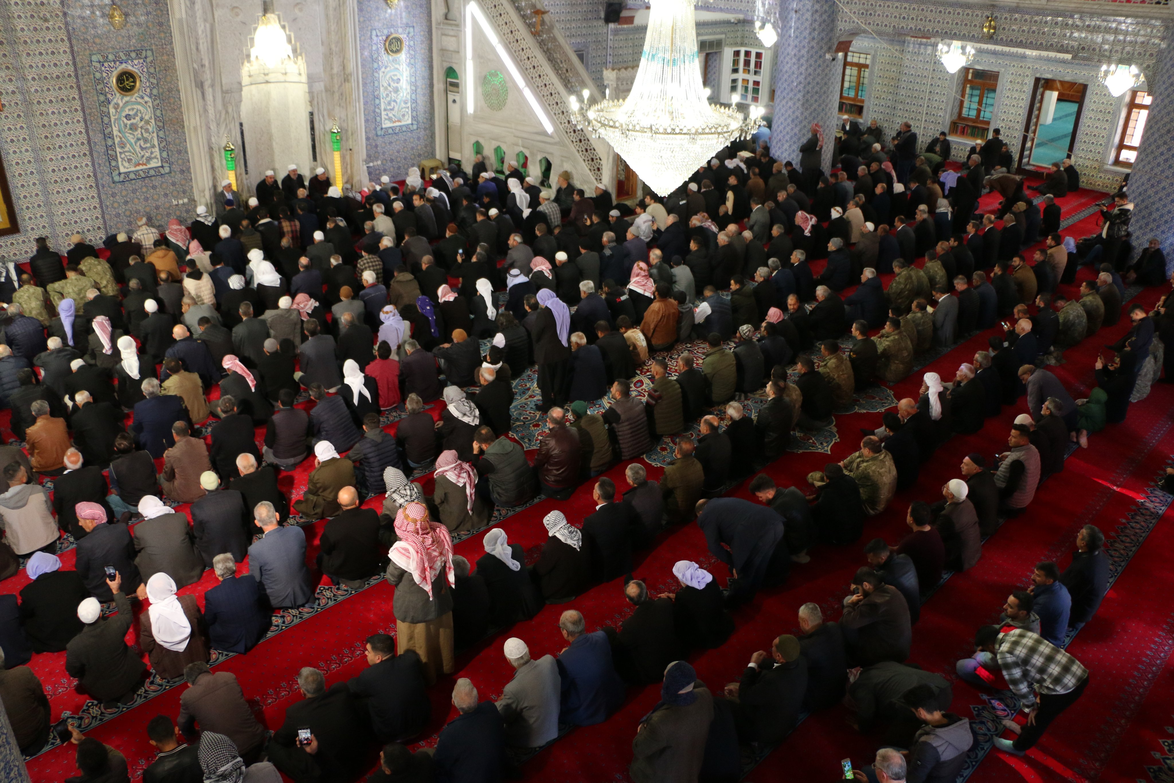 Şanlıurfa’da Cuma namazı öncesi şehitler için mevlit okutuldu