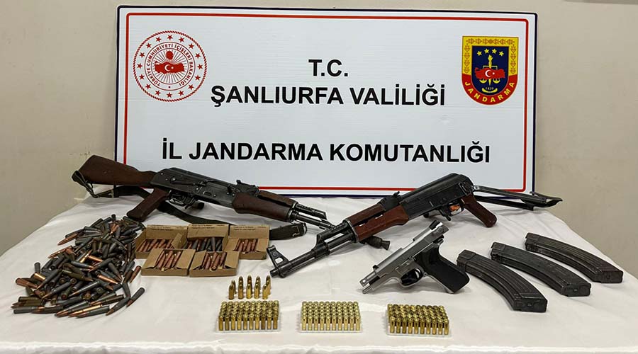 Şanlıurfa’da silah kaçakçılarına operasyon: 4 gözaltı!