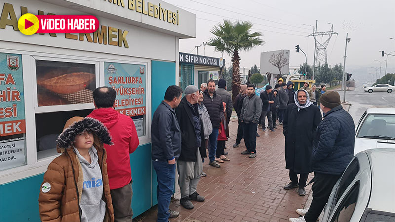 Şanlıurfa’da halk ekmek halka yetmiyor!