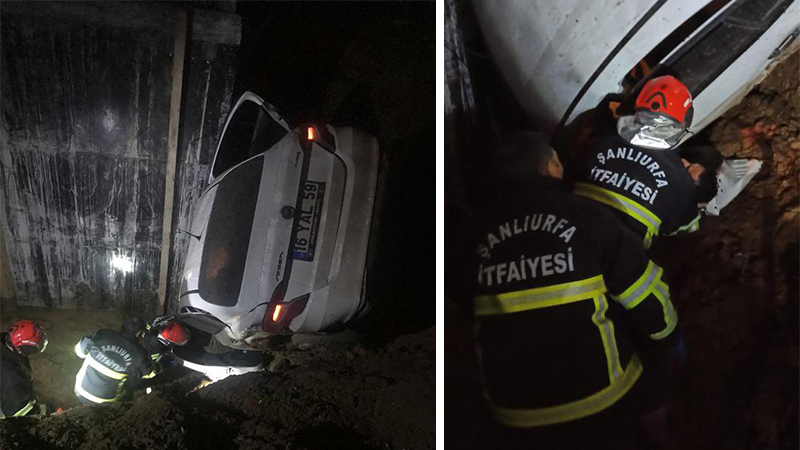 Suruç'ta tek taraflı trafik kazası: 1 yaralı