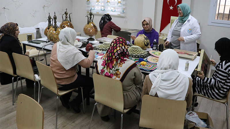 Urfalı kadınlar için yeni hobi ve meslek edinme merkezleri