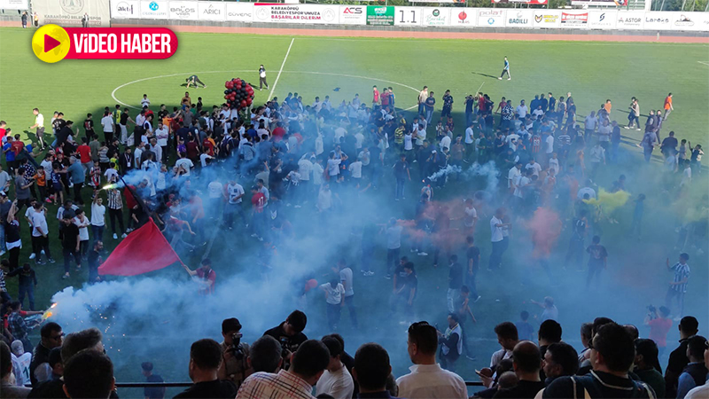 Karaköprü Belediyespor tarih yazdı: Şampiyon… TFF 2. Ligde mücadele edecek