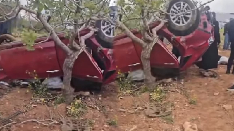 Şanlıurfa’da takla atan araç fıstık tarlasına uçtu! Ölü ve yaralılar var