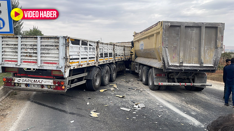 Urfa’da trafiği felç eden kaza