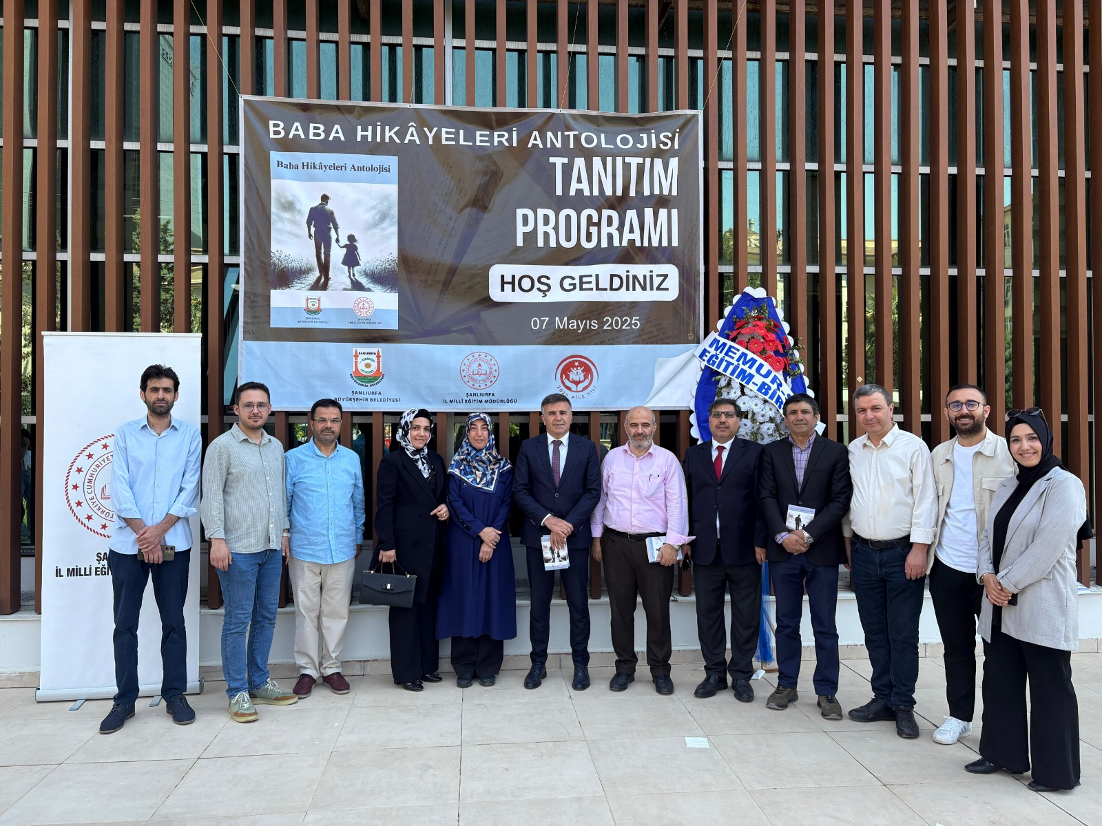 Şanlıurfa’da lise öğrencilerinin baba hikayeleri kitap oldu