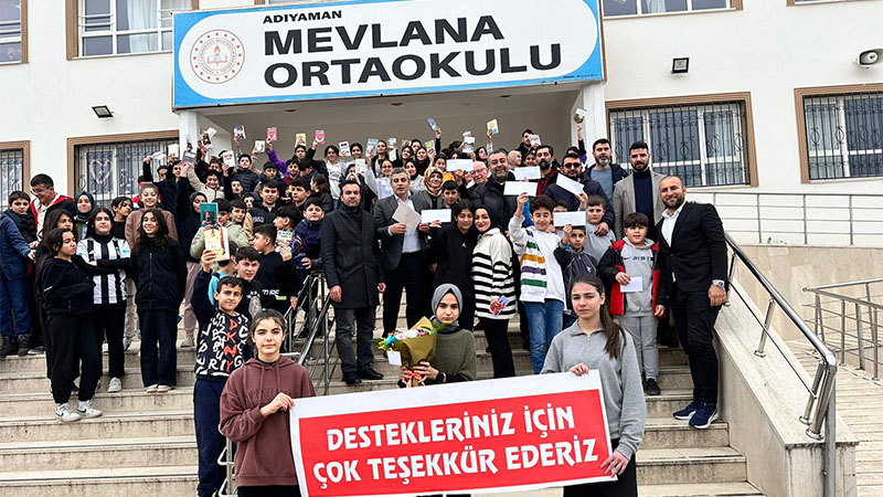 Siverek'ten Adıyaman'a sevgi ve dayanışma dolusu yardım