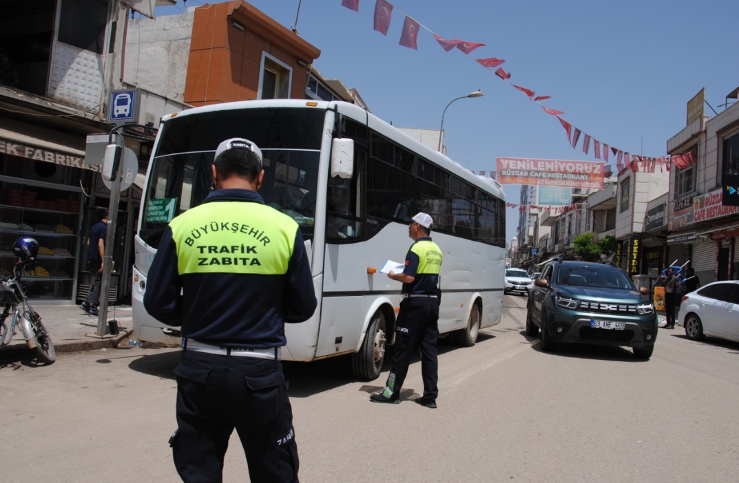 Şanlıurfa'da otobüslere klima denetimi... Zabıta uyardı...