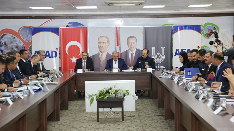 Bakan Yardımcısı Karaloğlu Şanlıurfa’da! AFAD değerlendirme toplantısı yapıldı