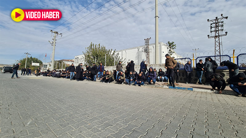Urfa’da işçilerin eylemi kesintisiz devam ediyor