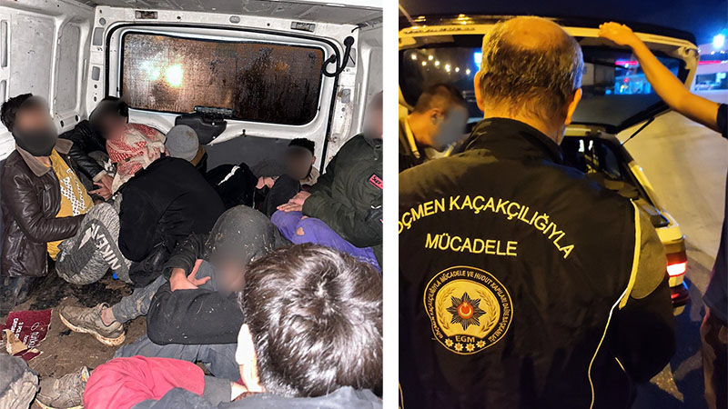 Şanlıurfa'da düzensiz göçmen ve kaçakçılık operasyonu