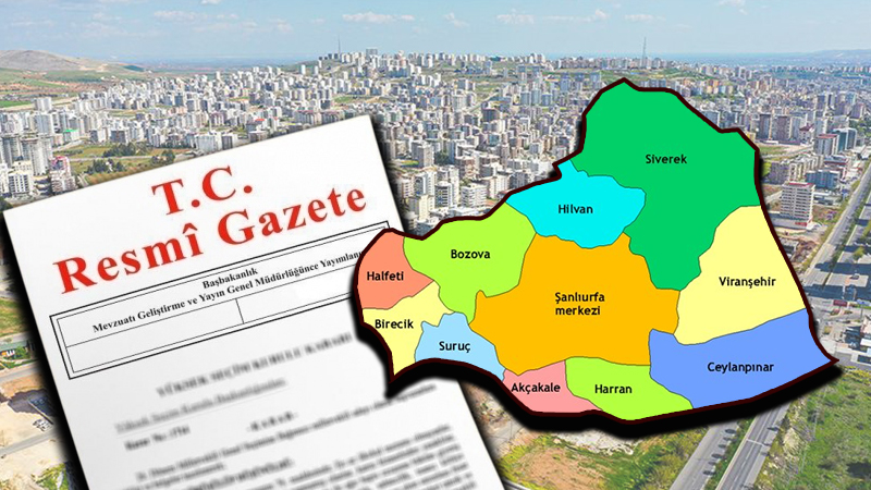 Cumhurbaşkanı Erdoğan imzaladı! Şanlıurfa’nın ilçesi artık 2. sınıfta