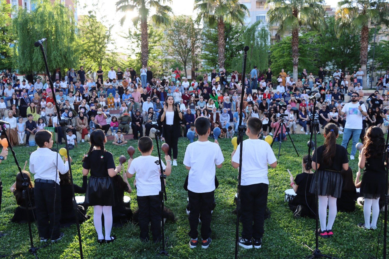 Şanlıurfa’da çocukların muhteşem performansı