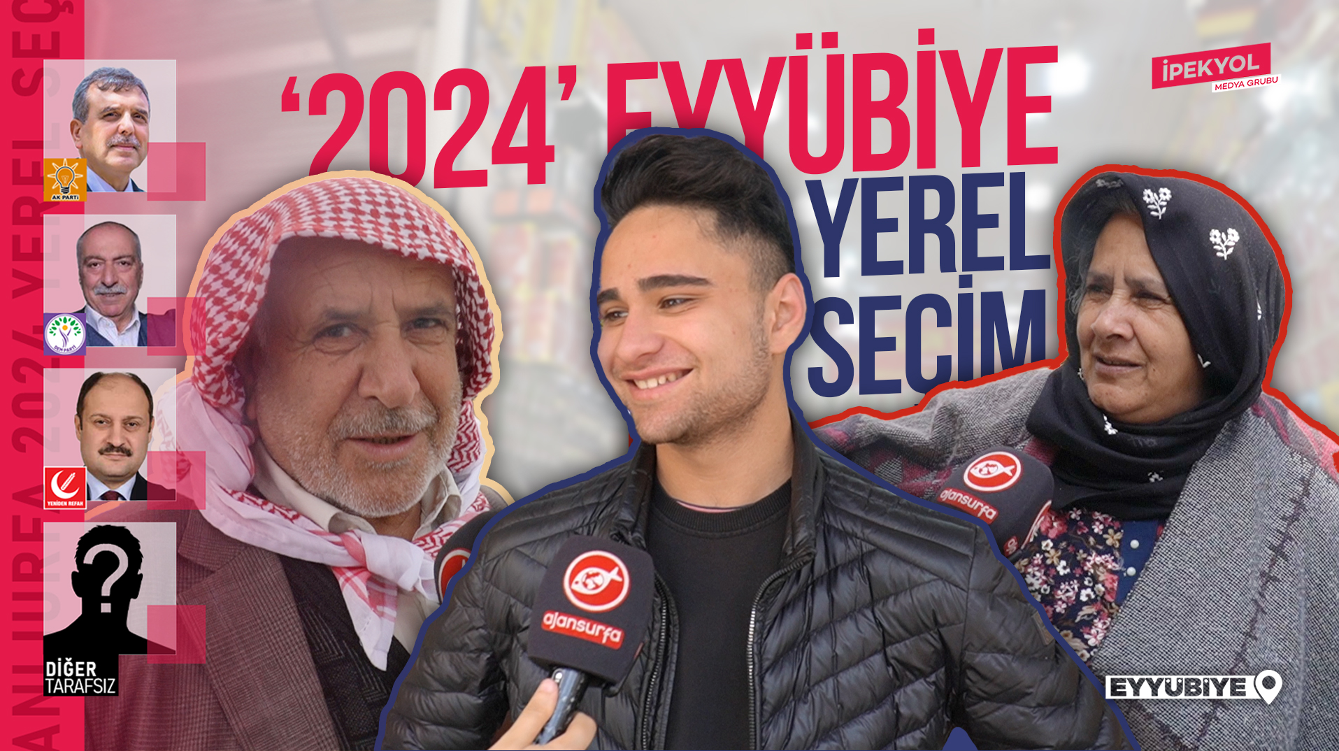 Eyyübiye seçim röportajı 2024!  Hangi aday önde?