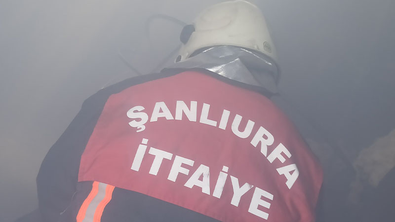 Şanlıurfa'da korkutan yangın! Dumanlar bir anda yükseldi