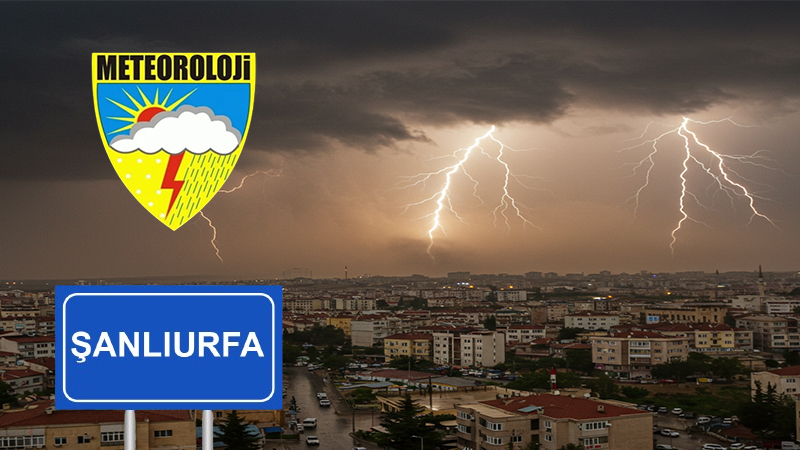 Uyarı geldi: Şanlıurfa’da fırtına, yağmur ve toz alarmı!
