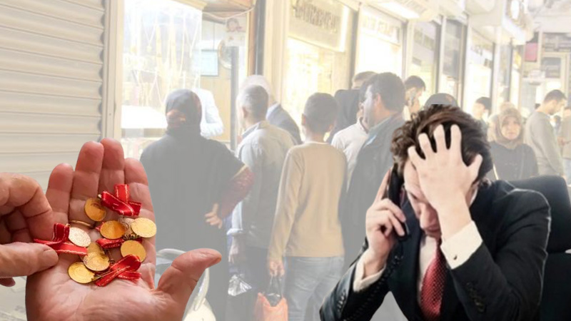 Şanlıurfa’da geç uyanan kuyumcular şokta! Telefonlar peş peşe