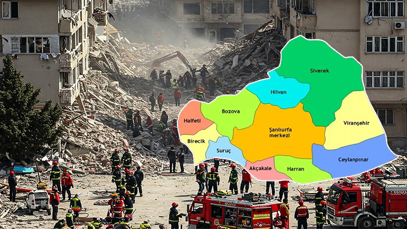 Şanlıurfa’da olası bir depremde en riskli mahalleler nereler?
