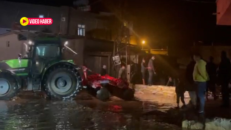 Şanlıurfa'da sel felaketi! Harran Ovası sular altında kaldı