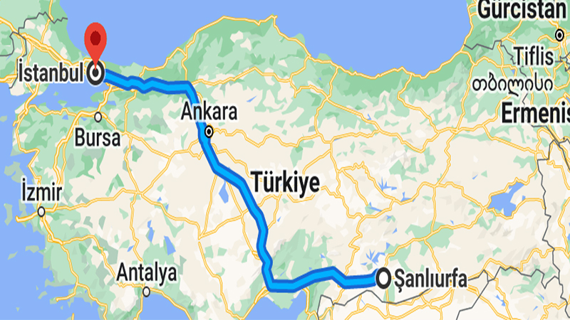 Urfa'dan İstanbul'a 5,5 saatte ulaşılabilecek