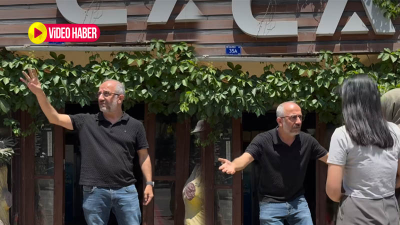 Şanlıurfa'da kafe kapısında sınav nöbeti: Öğrenci almıyorum!