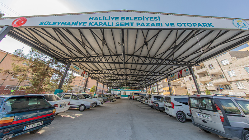 Süleymaniye’ye kapalı semt pazarı