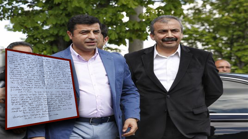 Demirtaş'tan Önder'e mektup! "Seni seviyoruz Sırrı abi"