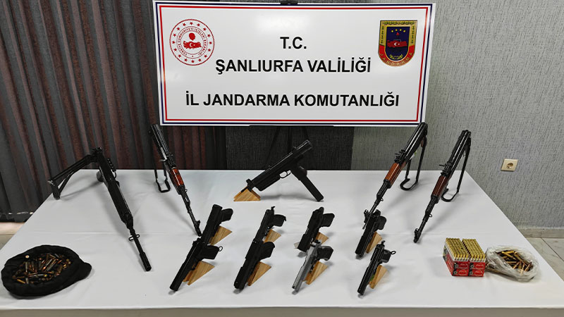 Şanlıurfa’da resmen cephanelik bulundu! Çok sayıda gözaltı