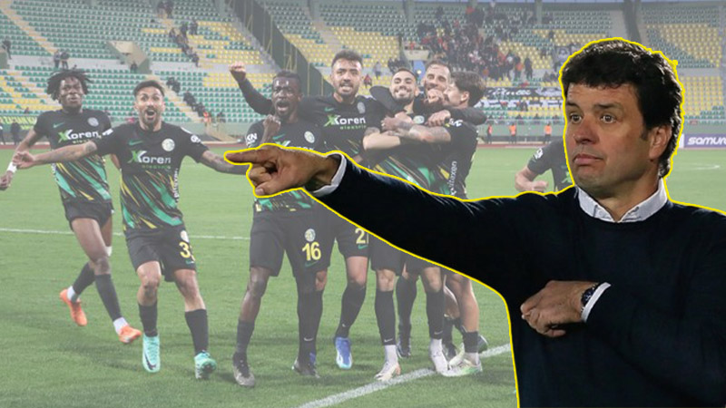 Şanlıurfaspor Teknik Direktörü Cihat Arslan'dan maç sonrası skandal hareket!