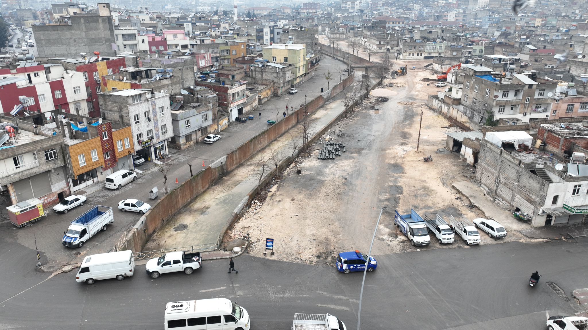 Etkili sağanak sonrası ŞUSKİ ekipleri sahada