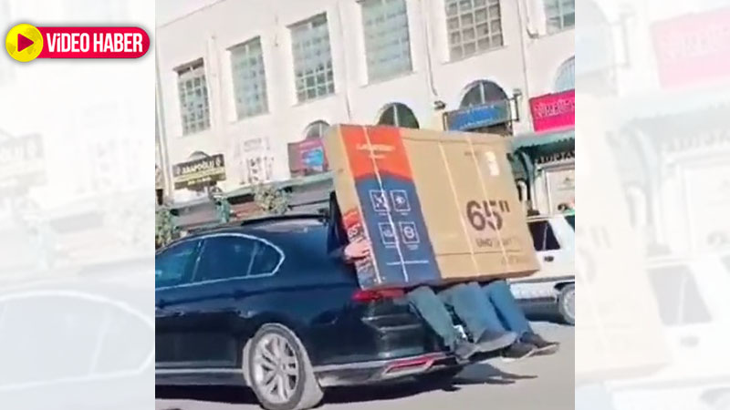 Şanlıurfa’da ‘kucakta taşıma’ yöntemi: Sosyal medyada gündem oldu
