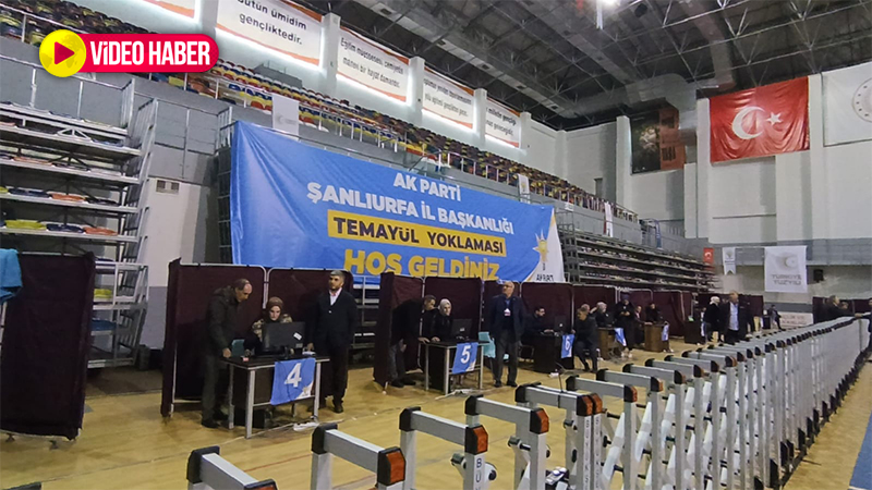 Şanlıurfa AK Parti’de temayül yoklaması başladı!