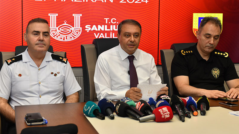 Vali Şıldak: Suçluların sokaklarda aramızda dolaşmasına asla izin vermeyeceğiz