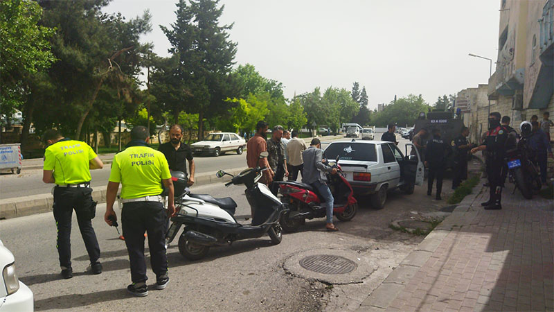 Şanlıurfa'da trafik kazalarını önlemek için emniyetten kapsamlı denetim