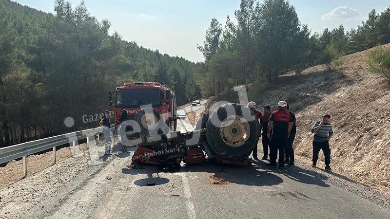 Urfa'da traktör kazası! 1 ölü