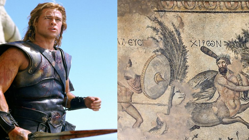 Dünyanın en büyük savaşçısının hayatını anlatan en önemli eser: Şanlıurfa’da bulunan Akhilleus’un Hayatı Mozaiği