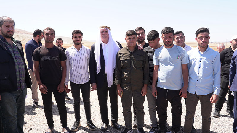 TZOB Genel Başkanı Bayraktar kuraklıktan etkilenen Şanlıurfa’da! Çiftçilere destek sözü