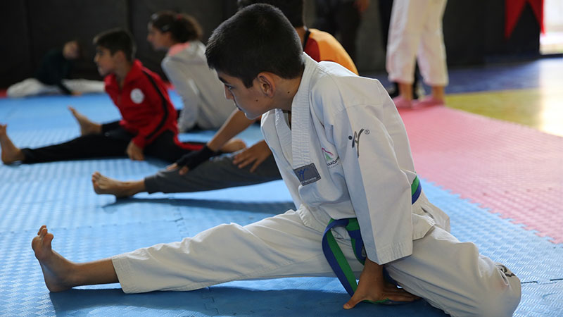 Urfa’da geleceğin sporcuları yetişiyor