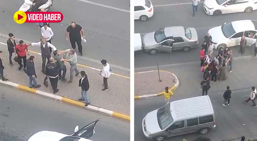 Urfa’da kaza sonrası ortalık karıştı!  Kadınların da karıştığı kavgada…