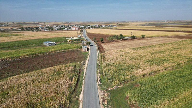 Urfa’daki yollar yenileniyor