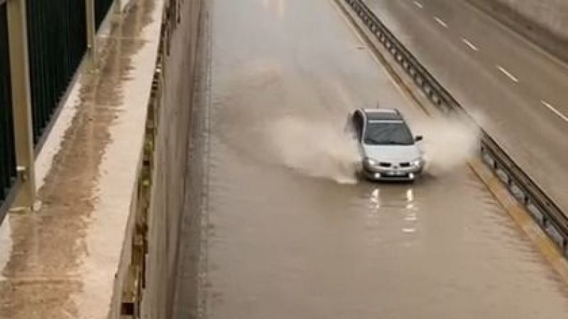 Urfa güne bu manzarayla uyandı: Gece boyu süren sağanak sonrası oluştu…