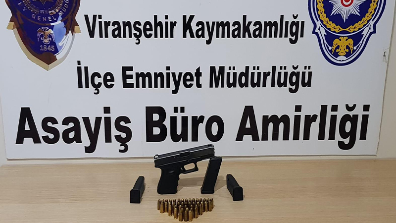 Viranşehir'de silah operasyonu: 4 şüpheli gözaltına alındı!