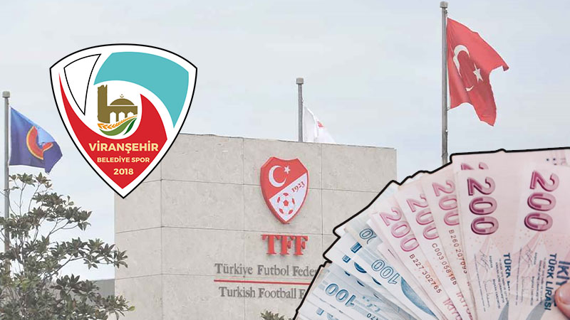 Lige veda eden Viranşehir Belediyespor’a ceza şoku