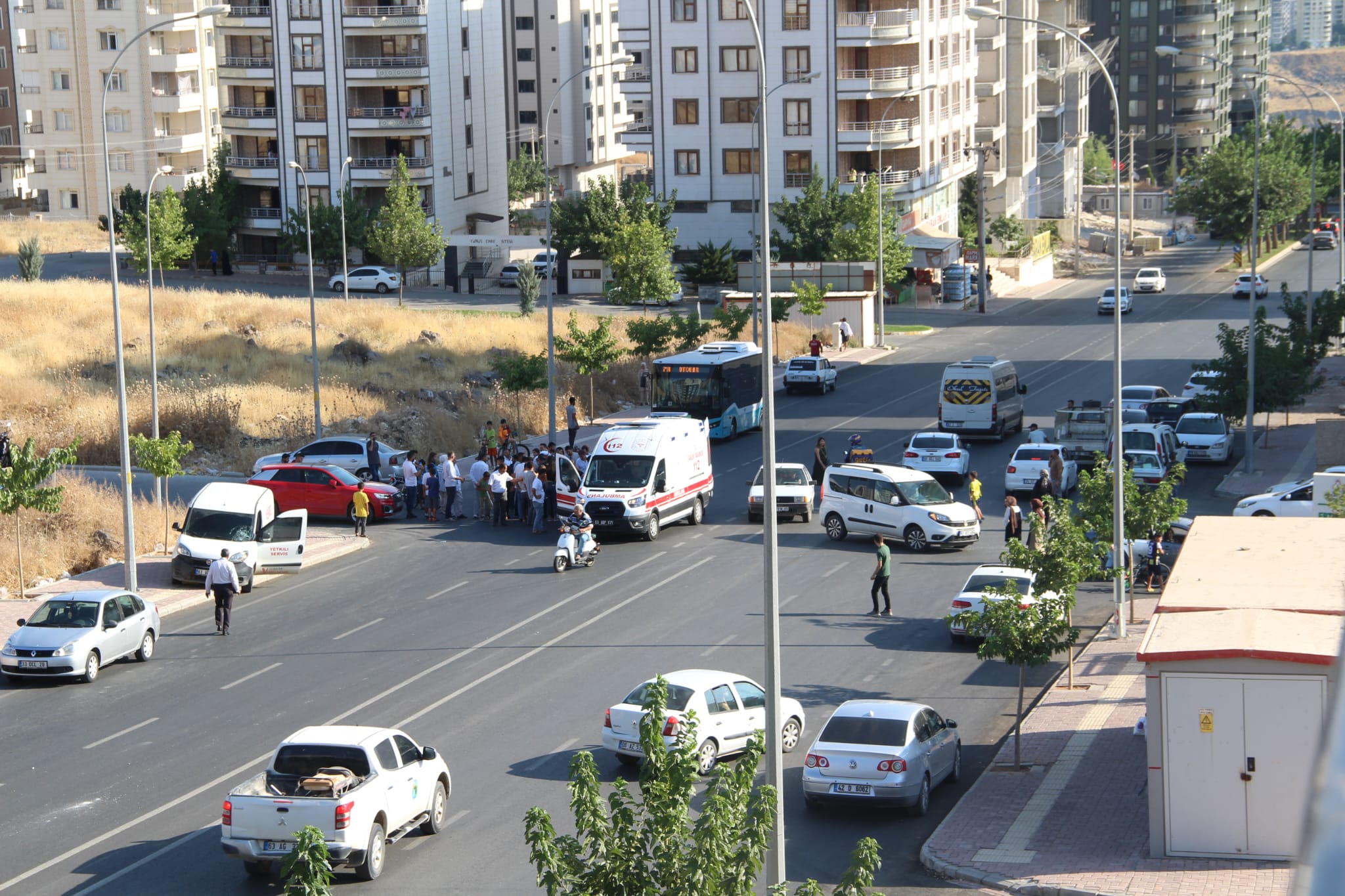 Şanlıurfa'da kaza! Araç yayaya çarptı