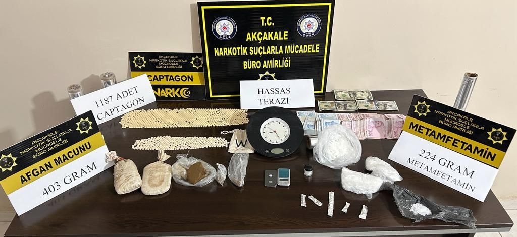 Şanlıurfa'da uyuşturucu operasyonu: 8 gözaltı