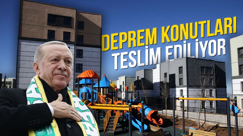 Cumhurbaşkanı Erdoğan Şanlıurfa’da! Deprem konutlarının anahtarlarını teslim etti