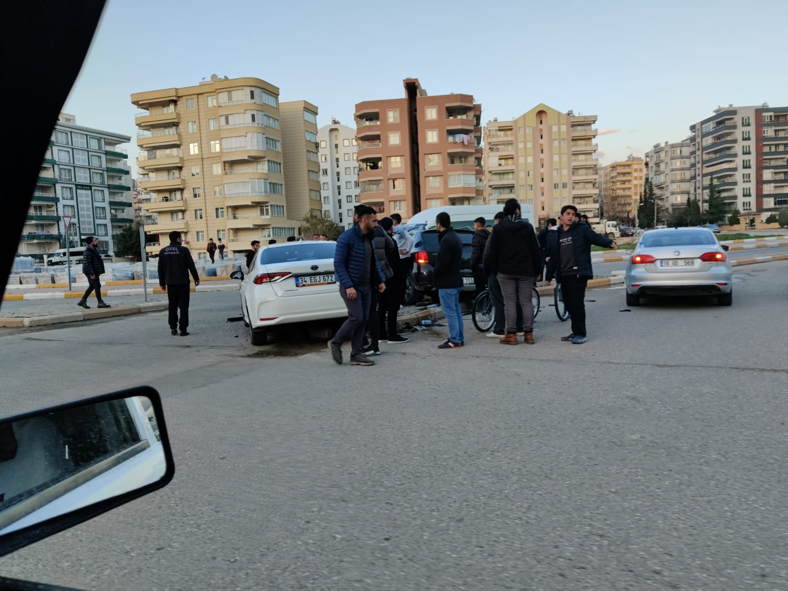 Karaköprü’de meydana gelen kazada 1 kişi yaralandı